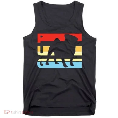 Retro Pug Logo Tank Top