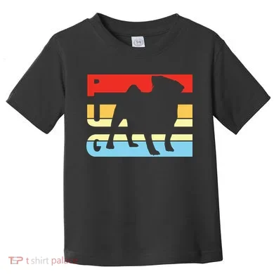 Retro Pug Logo Toddler T-Shirt