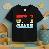 Retro Pug Logo Toddler T-Shirt thumb 3