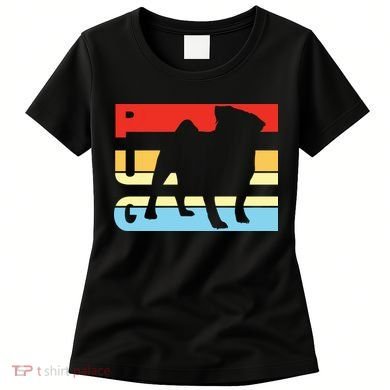 Retro Pug Logo Women's T-Shirt
