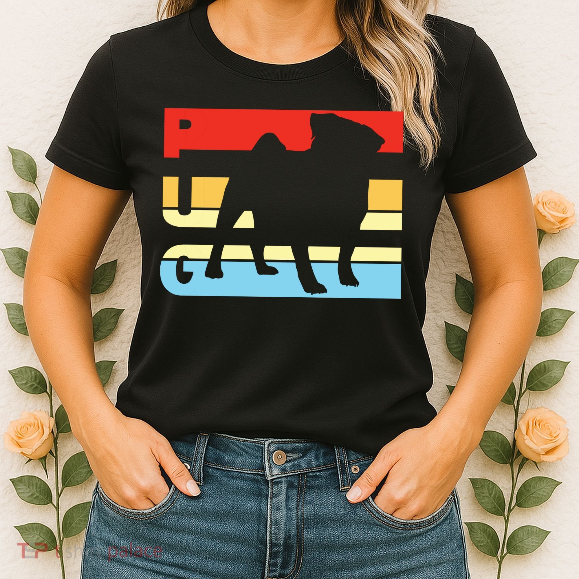 Retro Pug Logo Women's T-Shirt