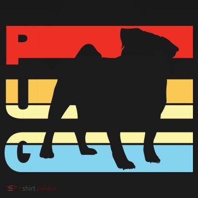 Retro Pug Logo Women's T-Shirt