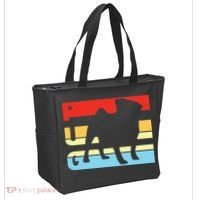 Retro Pug Logo Tote Bag thumb 2