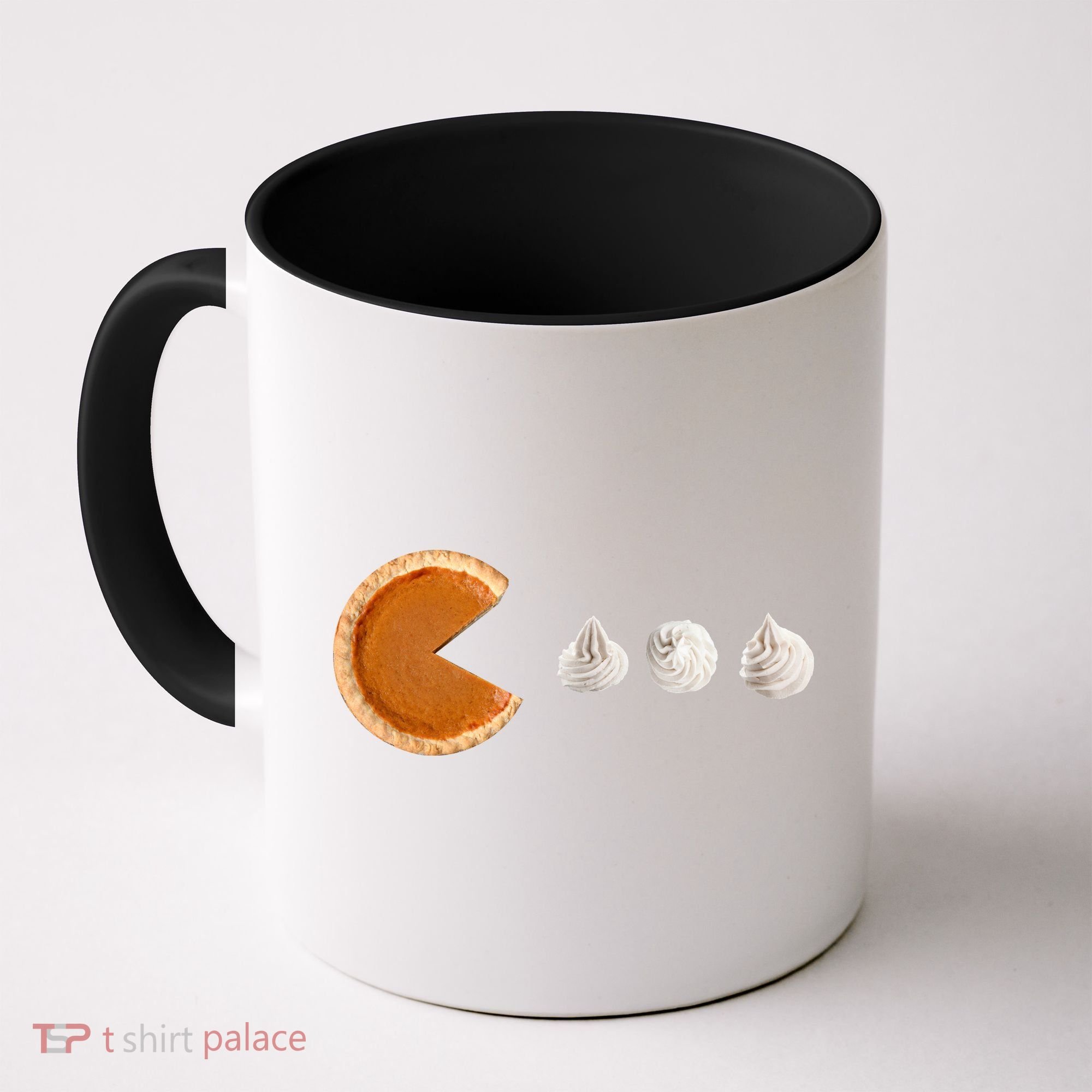 Retro Pumpkin Pie Thanksgiving Game Coffee Mug