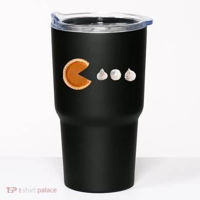Retro Pumpkin Pie Thanksgiving Game Tumbler