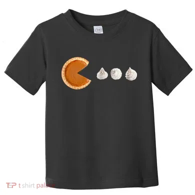 Retro Pumpkin Pie Thanksgiving Game Toddler T-Shirt