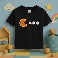 Retro Pumpkin Pie Thanksgiving Game Toddler T-Shirt thumb 3