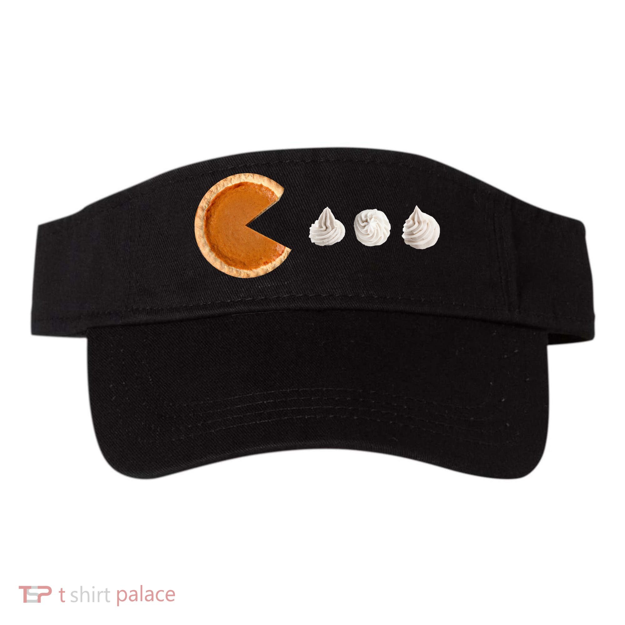 Retro Pumpkin Pie Thanksgiving Game Visor