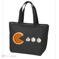 Retro Pumpkin Pie Thanksgiving Game Tote Bag thumb 3