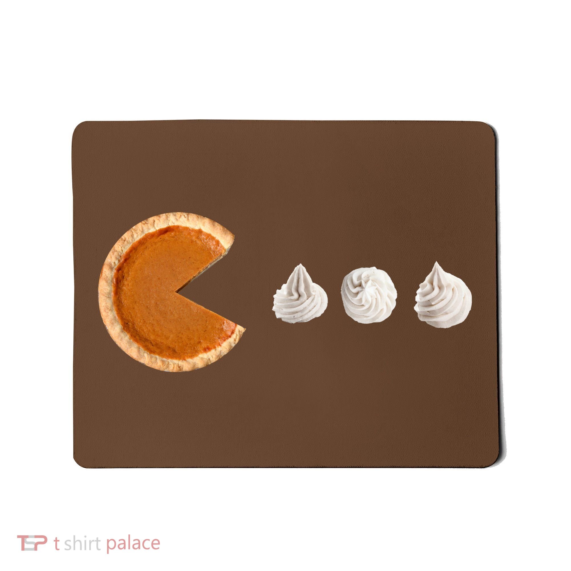 Retro Pumpkin Pie Thanksgiving Game Mousepad