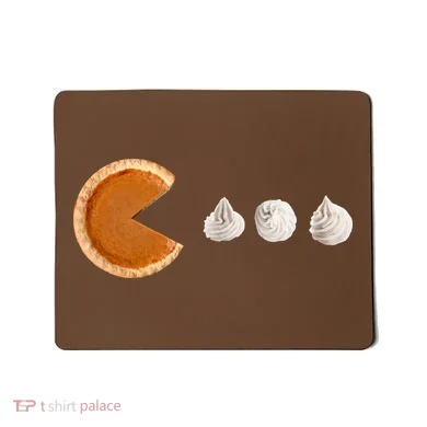 Retro Pumpkin Pie Thanksgiving Game Mousepad