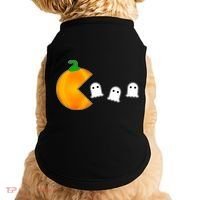 Retro Pumpkin Video Game Funny Halloween Doggie Tank thumb 0