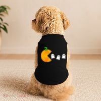 Retro Pumpkin Video Game Funny Halloween Doggie Tank thumb 2