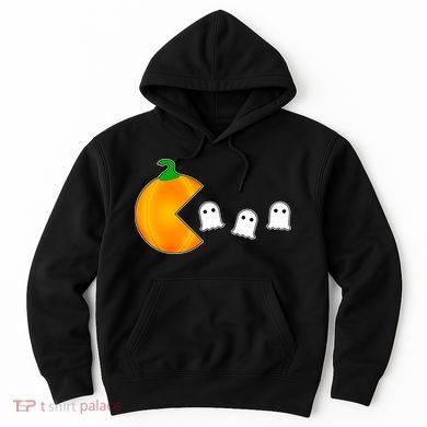 Retro Pumpkin Video Game Funny Halloween Hoodie