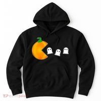 Retro Pumpkin Video Game Funny Halloween Hoodie thumb 0