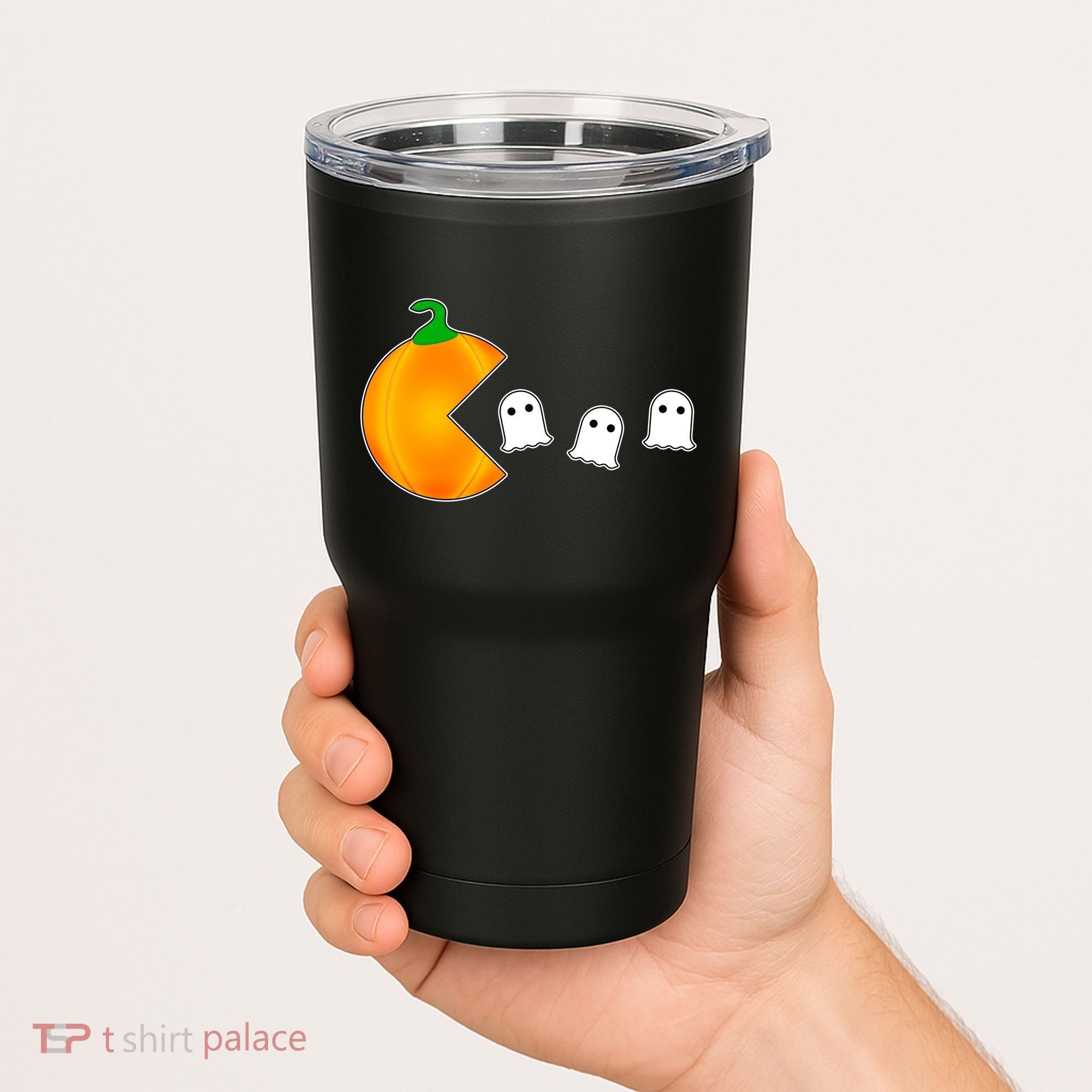 Retro Pumpkin Video Game Funny Halloween Tumbler