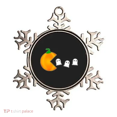 Retro Pumpkin Video Game Funny Halloween Ornament