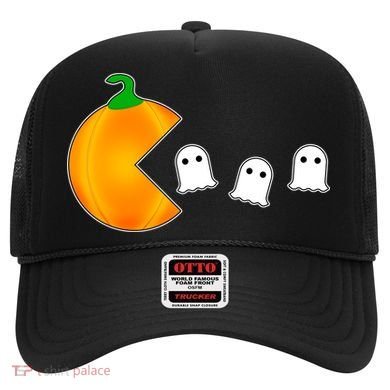 Retro Pumpkin Video Game Funny Halloween Hat