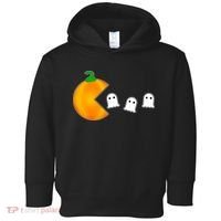 Retro Pumpkin Video Game Funny Halloween Toddler Hoodie thumb 0