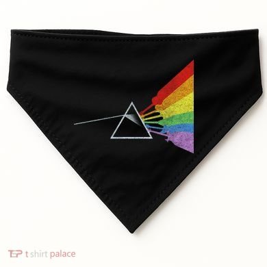 Retro Rainbow Guitars USA-Made Doggie Bandana