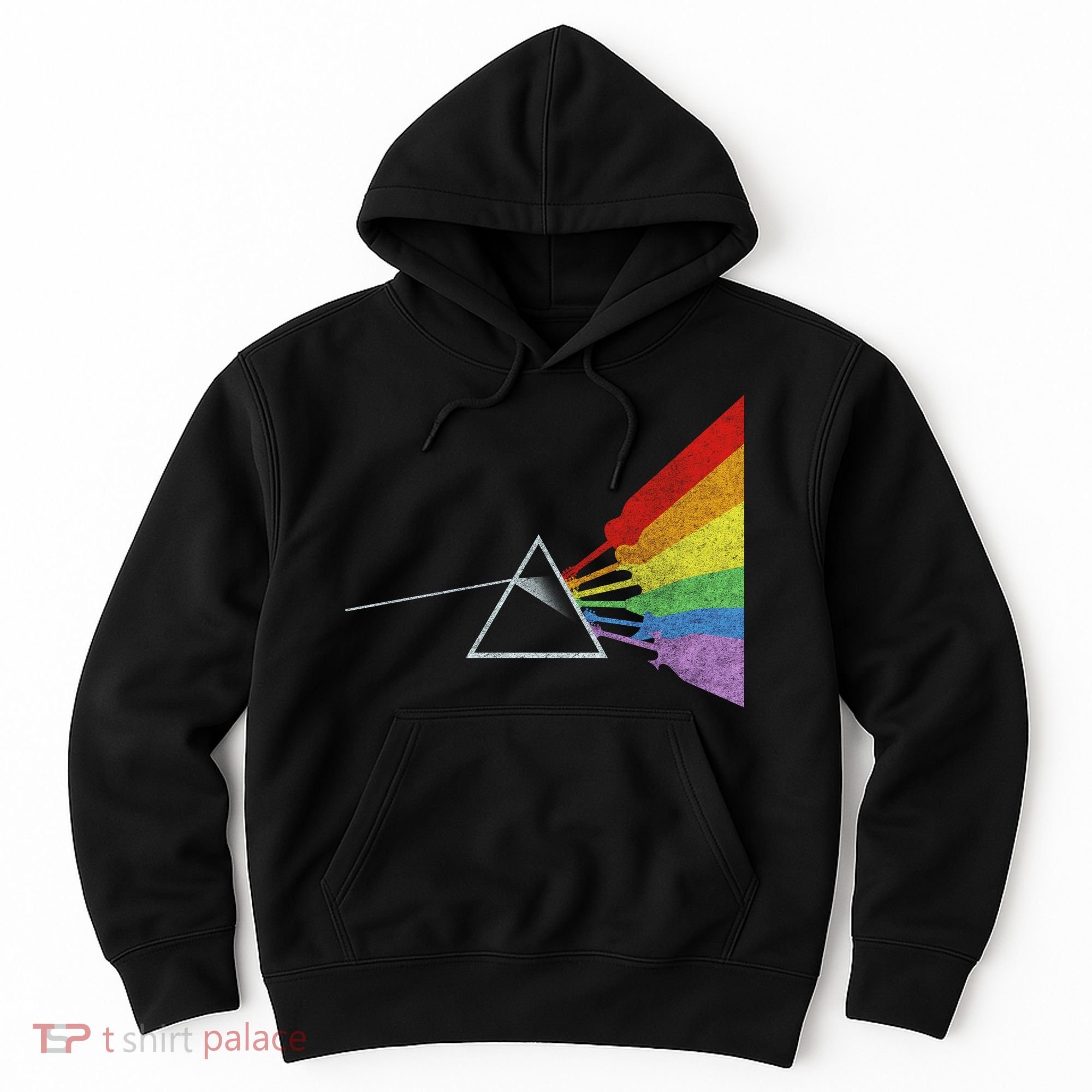Retro Rainbow Guitars Hoodie
