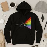 Retro Rainbow Guitars Hoodie thumb 3