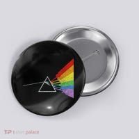 Retro Rainbow Guitars Button thumb 0