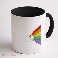Retro Rainbow Guitars Coffee Mug thumb 1