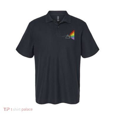 Retro Rainbow Guitars Polo