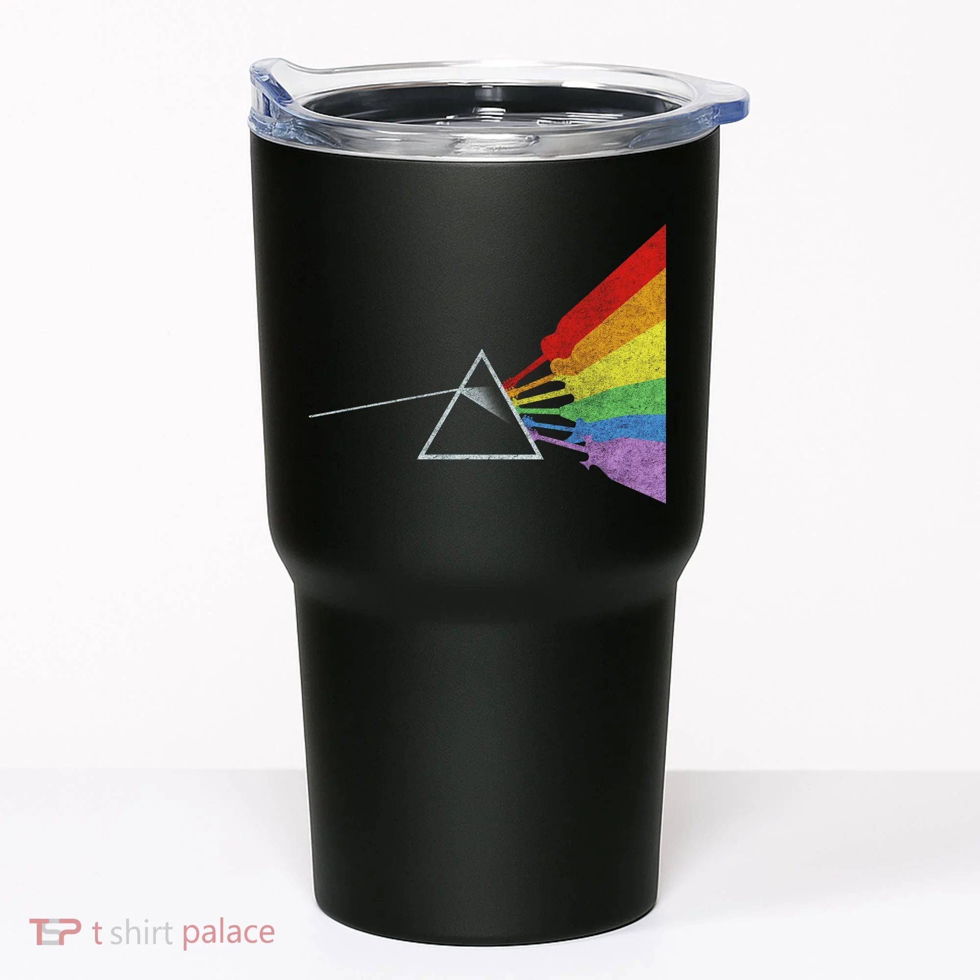 Retro Rainbow Guitars Tumbler