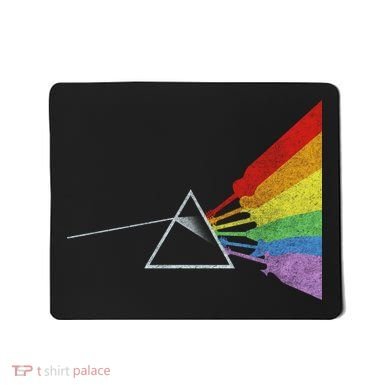 Retro Rainbow Guitars Mousepad
