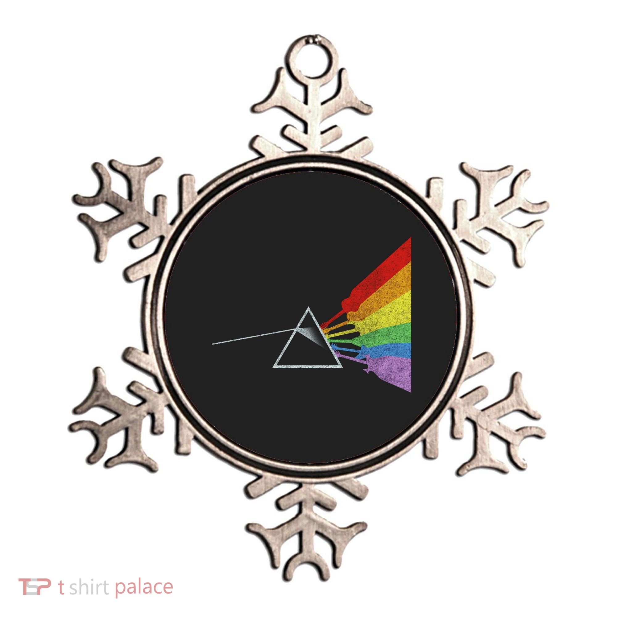 Retro Rainbow Guitars Ornament
