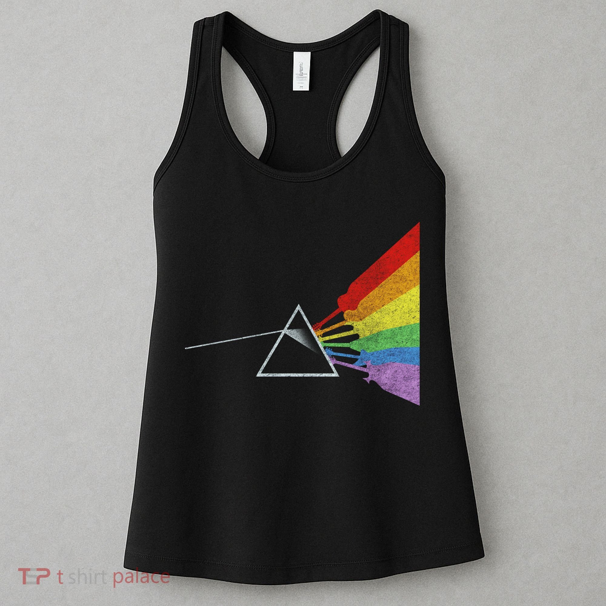 Retro Rainbow Guitars Women's Tank Top
