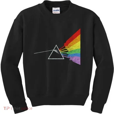 Retro Rainbow Guitars Kids Sweatshirt