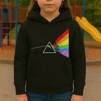 Retro Rainbow Guitars Kids Hoodie thumb 3