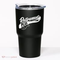 Retro Retirement Plan Guitar Tumbler thumb 0