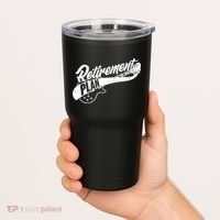 Retro Retirement Plan Guitar Tumbler thumb 2