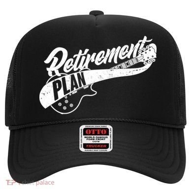 Retro Retirement Plan Guitar Hat