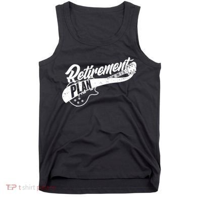 Retro Retirement Plan Guitar Tank Top