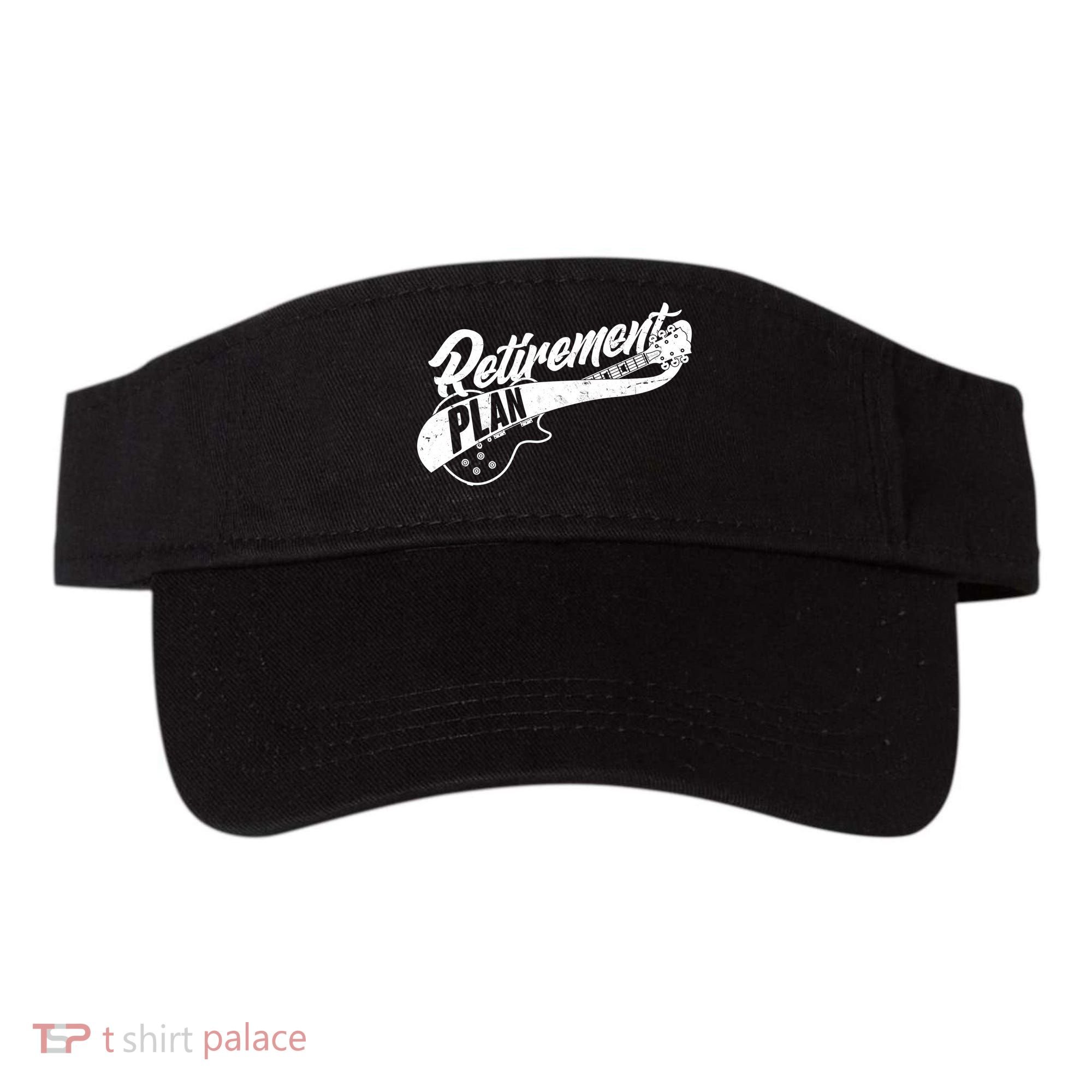 Retro Retirement Plan Guitar Visor
