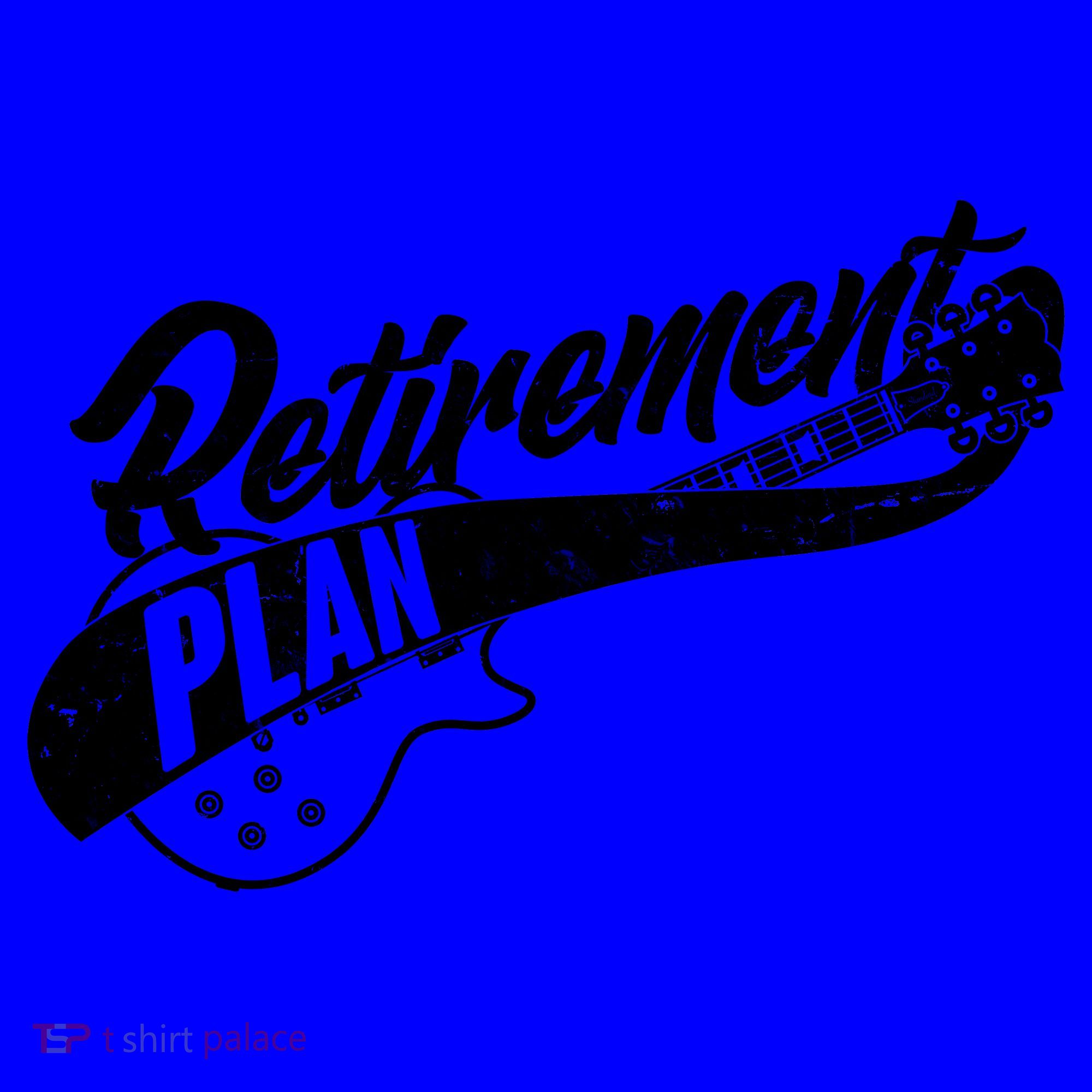 Retro Retirement Plan Guitar Coffee Mug