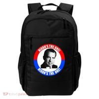Retro Richard Nixon Nixon's The One Presidential Campaign Backpack thumb 0