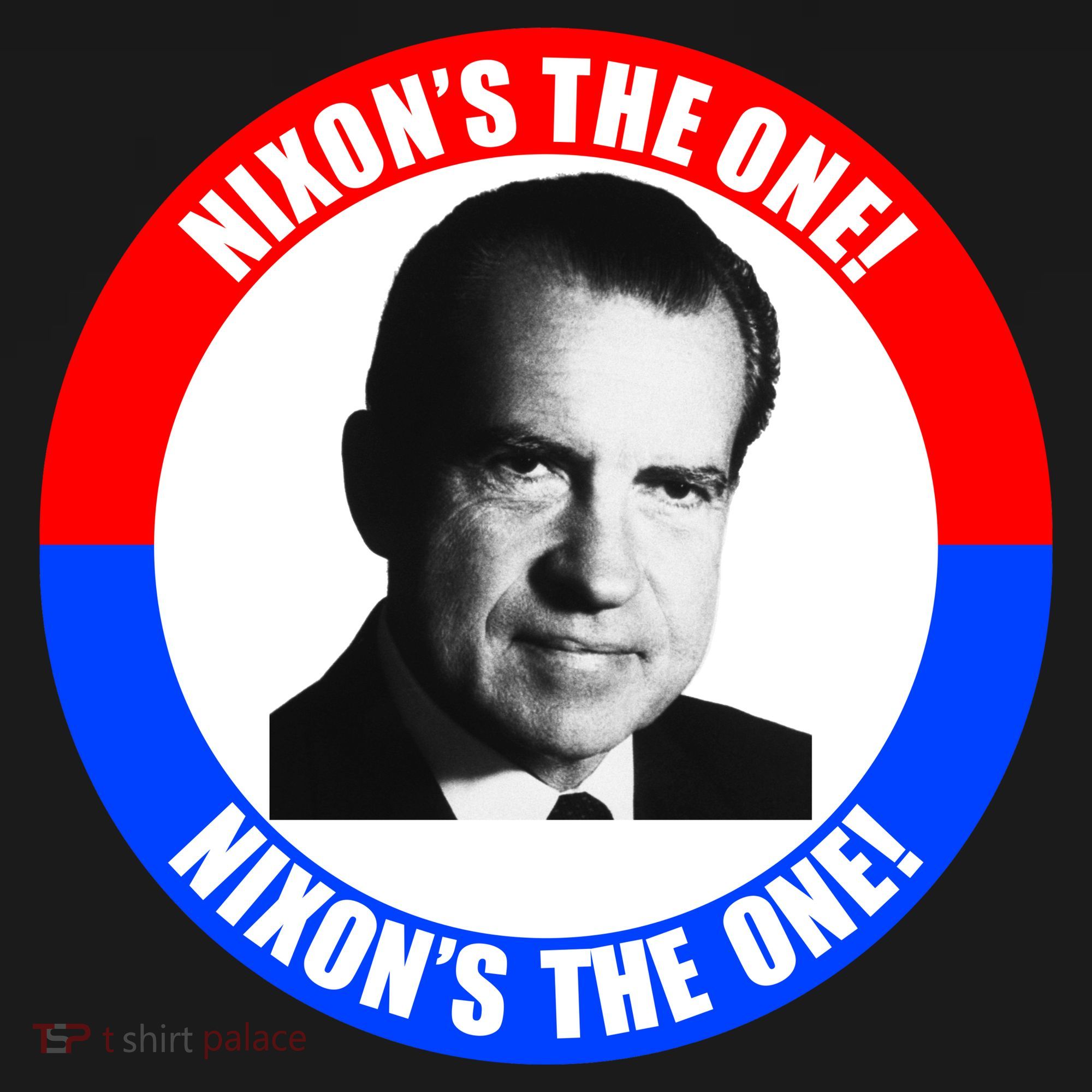 Retro Richard Nixon Nixon's The One Presidential Campaign Backpack