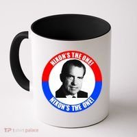 Retro Richard Nixon Nixon's The One Presidential Campaign Coffee Mug thumb 0