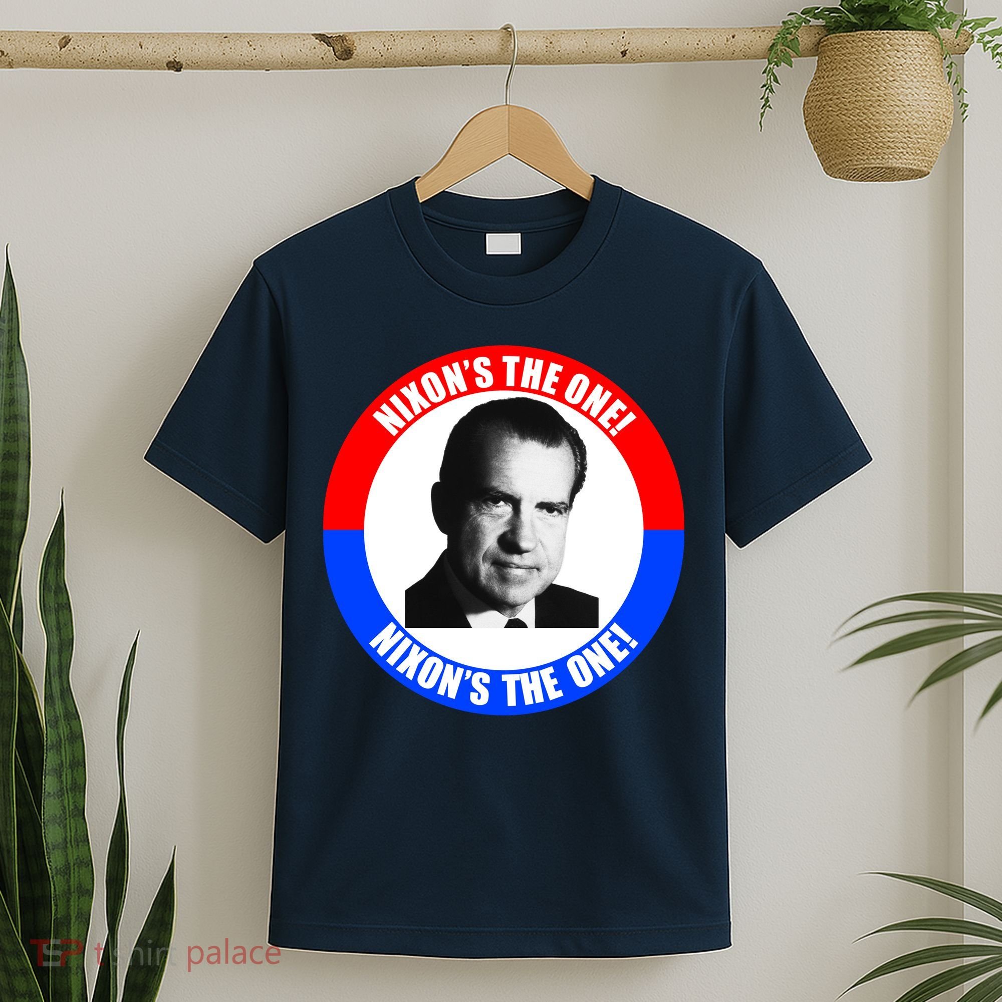 Retro Richard Nixon Nixon's The One Presidential Campaign T-Shirt