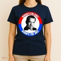 Retro Richard Nixon Nixon's The One Presidential Campaign T-Shirt thumb 4