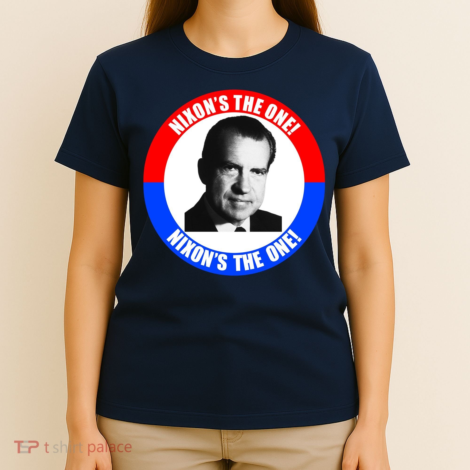 Retro Richard Nixon Nixon's The One Presidential Campaign T-Shirt