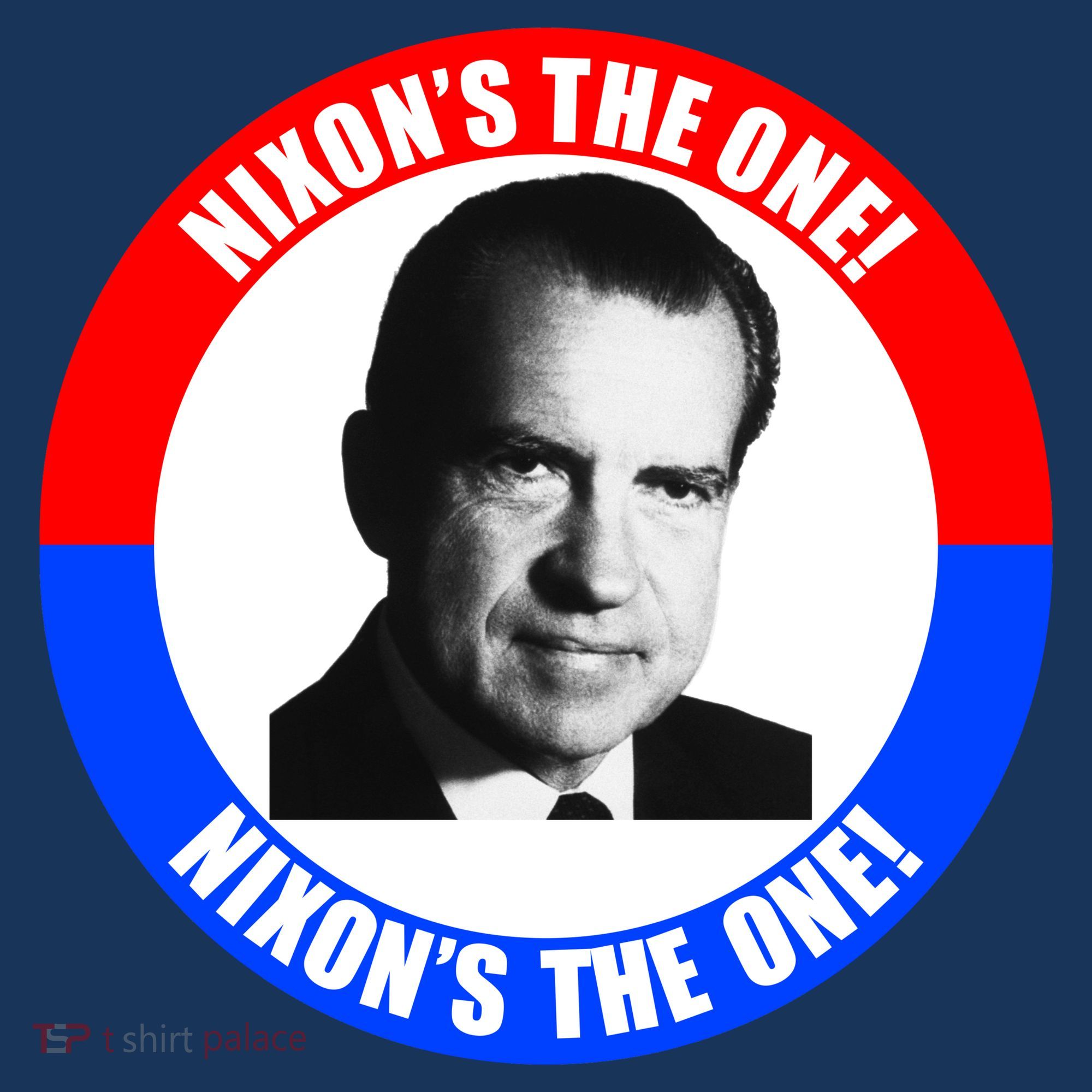 Retro Richard Nixon Nixon's The One Presidential Campaign Mousepad