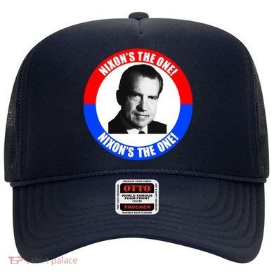 Retro Richard Nixon Nixon's The One Presidential Campaign Hat
