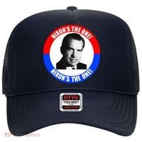 Retro Richard Nixon Nixon's The One Presidential Campaign Hat thumb 0